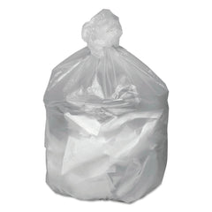 Good 'n Tuff 40 in. x 46 in. 45-Gallon 10 mic. Waste Can Liners - Natural (250/Carton)