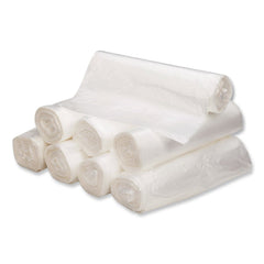 Ultra Plus 24 in. x 33 in. 16-Gallon 8 mic. Can Liners - Natural (1000/Carton)