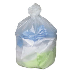 Ultra Plus 33 in. x 40 in. 33-Gallon 11 mic. Can Liners - Natural (500/Carton)