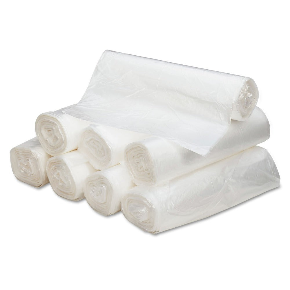 Ultra Plus 1506991 43 in. x 48 in. 56-Gallon 16 mic. Can Liners - Natural (200/Carton)