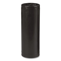 Earthsense Commercial 40 in. x 46 in. 1.25 mil 45 Gallon Linear Low Density Recycled Can Liners - Black (100/Carton)