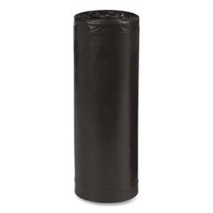 Earthsense Commercial 38 in. x 58 in. 1.65 mil 60 Gallon Linear Low Density Recycled Can Liners - Black (100/Carton)