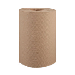 Windsoft WIN108 8 in. x 350 ft. 1-Ply Hardwound Roll Towels - Natural (12 Rolls/Carton)
