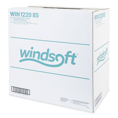 Windsoft 122085CTB 11 in. x 8.5 in. 2-Ply Kitchen Roll Towels - White (30 Rolls/Carton)