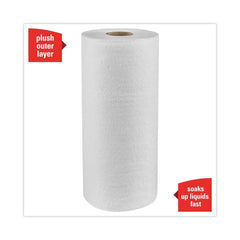 WypAll L40 Small Roll 10.4 in. x 11 in. Towels - White (70/Roll, 24 Rolls/Carton)
