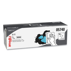 WypAll L40 POP-UP Box 9.8 in. x 16.4 in. Towels - Blue (100/Box, 9 Boxes/Carton)