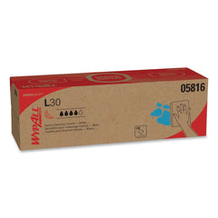 WypAll L30 POP-UP Box 9.8 in. x 16.4 in. Towels - White (120/Box, 6 Boxes/Carton)