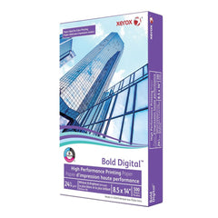 Xerox 500 Sheets/Ream, 8 Reams/Carton Bold 98 Bright 8.5 in, x 14 in. Digital Printing Paper - White
