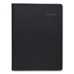 AT-A-GLANCE 12-Month: Jul 2025 to Jun 2026 10 in. x 8 in. QuickNotes Weekly/Monthly Planner - Black Cover