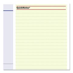 AT-A-GLANCE 12 Month: Jan 2026 to Dec 2026 16 in. x 12 in. QuickNotes Mini Erasable Wall Planner - White/Blue/Yellow Sheets
