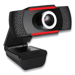 Adesso CyberTrack H3 1.3 Mpixels 1280 pixels x 720 pixels 720P HD USB Webcam with Microphone - Black