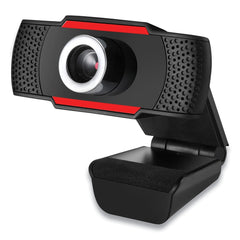 Adesso CyberTrack H3 1.3 Mpixels 1280 pixels x 720 pixels 720P HD USB Webcam with Microphone - Black