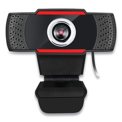 Adesso CyberTrack H3 1.3 Mpixels 1280 pixels x 720 pixels 720P HD USB Webcam with Microphone - Black