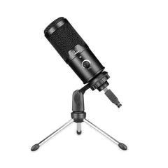 Adesso Xtream M4 Cardioid Condenser Recording Microphone - Black