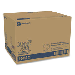 Georgia Pacific Professional 2-Ply Angel Soft Septic Safe Premium Bathroom Tissue - White (450 Sheets/Roll, 80 Rolls/Carton)