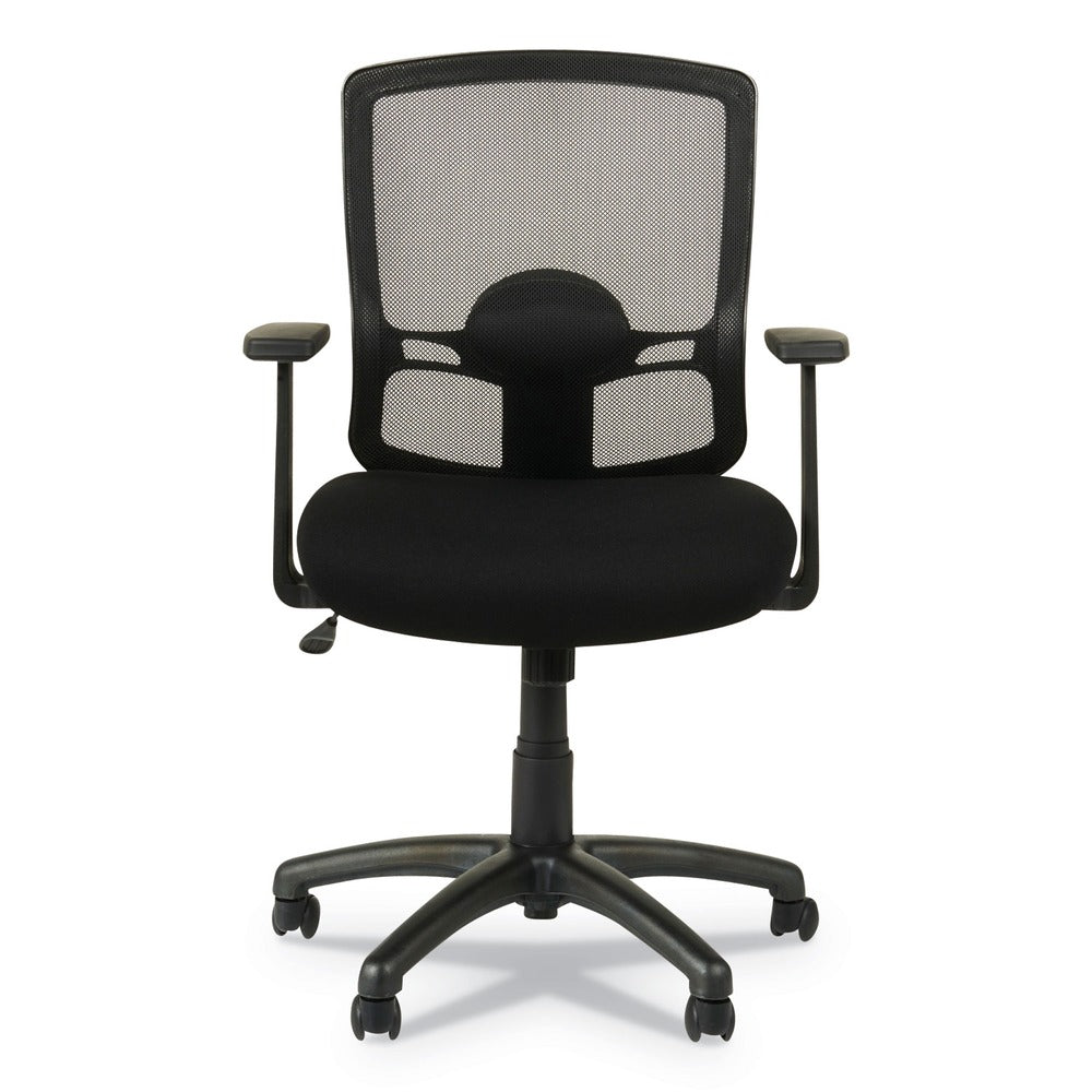 Alera Alera Etros Series Mesh Mid-Back Swivel/tilt Chair, Black