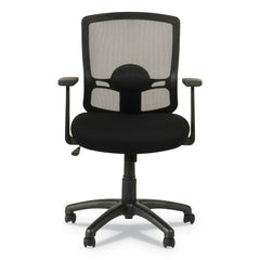 Alera Alera Etros Series Mesh Mid-Back Swivel/tilt Chair, Black
