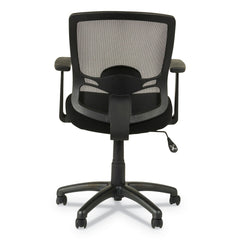 Alera Alera Etros Series Mesh Mid-Back Swivel/tilt Chair, Black