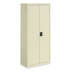 Alera 30 in. x 15 in .x 66 in. 4 Shelves Economy Assembled Storage Cabinets - Putty