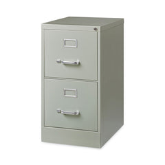 Alera 15 in. x 22 in. x 28.37 in. Letter-Size Two-Drawer Economy Vertical File - Light Gray