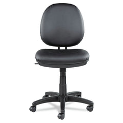 Alera Alera Interval Series Swivel/tilt Task Chair, Leather, Black
