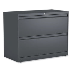 Alera 36 in. x 18.63 in. x 28 in. 2 Legal/Letter/A4/A5 Size Lateral File Drawers - Charcoal