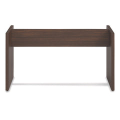 Alera 50 in. x 22 in. x 28 in. Seville 96 in. Wide Conference Table Base - Mahogany