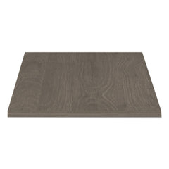 Alera 60 in. x 29 in. Seville Rectangular Training Table Top - Walnut
