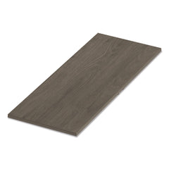 Alera 60 in. x 29 in. Seville Rectangular Training Table Top - Walnut