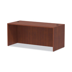 Alera 65 in. x 29.5 in. x 29.63 in. Valencia Series Straight Front Desk Shell - Medium Cherry