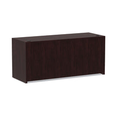 Alera 65 in. x 23.6 in. x 29.5 in. Valencia Series Credenza Shells - Mahogany