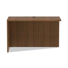 Alera Valencia Series 47-1/4 in. x 23-5/8 in. x 29-1/2 in. Reversible Return/Bridge Shell - Modern Walnut