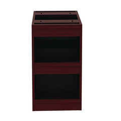 Alera Valencia Series 15.63 in. x 20.5 in. x 28.5 in. Box/File Full Pedestal - Mahogany