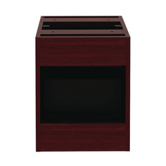 Alera 15.63 in. x 20.5 in. x 19.25 in. Valencia Series 2-Drawer Hanging File Pedestal - Mahogany