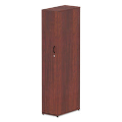 Alera 11.88 in. x 22.78 in. x 65 in. Valencia Series Wardrobe - Medium Cherry
