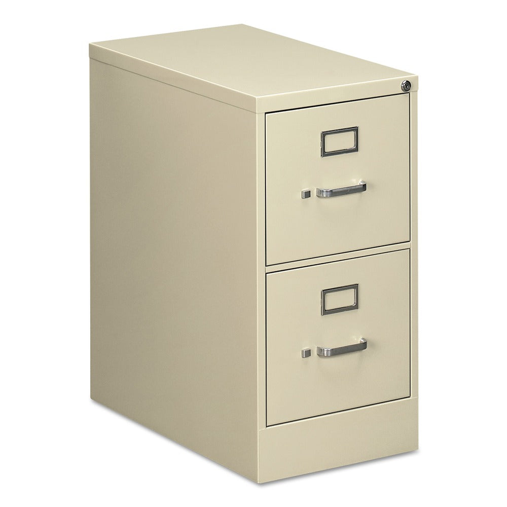 Alera 15 in. x 25 in. x 28.38 in. Letter-Size 2-Drawer Economy Vertical File - Putty
