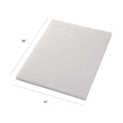 Americo 14 in. x 28 in. Pad Driver - White (10/Carton)