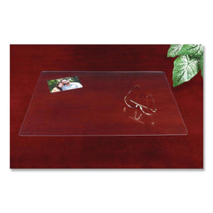 Artistic Eco-Clear 17 in. x 22 in. Desk Pad with Antimicrobial Protection - Clear