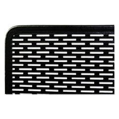 Artistic Urban Collection 6.5 in. x 3.25 in. x 5.5 in. 3 Sections DL to A6 Size Files Punched Metal Letter Sorter - Black