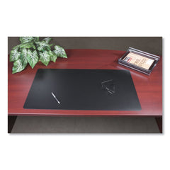 Artistic Rhinolin II 24 in. x 17 in. Desk Pad with Antimicrobial Protection - Black