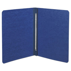 ACCO 8.5 in. x 11 in. 3 in. Capacity Two-Piece Prong Fastener Side Bound Report Cover with Tyvek Reinforced Hinge - Dark Blue