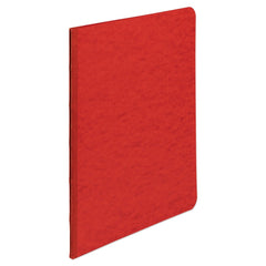 ACCO 8.5 in. x 11 in. 3 in. Capacity Two-Piece Prong Fastener Pressboard Report Cover with Tyvek Reinforced Hinge - Red