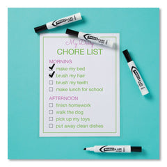 Avery Broad Chisel Tip Desk-Style MARKS A LOT Dry Erase Marker Value Pack - Black (36/Pack)