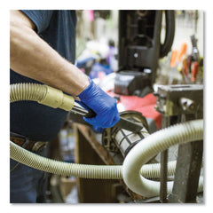 Ammex 9.5 in. 6 mil Heavy-Duty Industrial Nitrile Gloves - Medium/Royal Blue (1000/Carton)