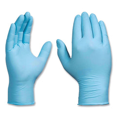 Ammex 9.5 in. Long 5 mil Thick Powder-Free Industrial Nitrile Gloves - XX-Large, Blue (1000/Carton)