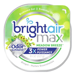 BRIGHT Air 8 oz. Max Odor Eliminator Air Freshener - Meadow Breeze (6/Carton)