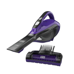 Black & Decker 10.8V dustbuster furbuster AdvanceClean Cordless Pet Handheld Vacuum - Purple