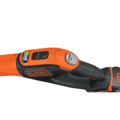 Black & Decker 20V MAX 1.5 Ah Cordless Lithium-Ion EASYFEED 2-Speed 12 in. String Trimmer/Edger Kit