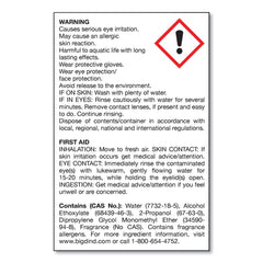 Big D Industries 135800 1-Gal. Water-Soluble Deodorant - Mountain Air (4/Carton)