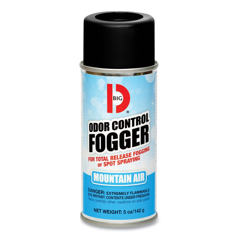 Big D Industries 5 oz Odor Control Fogger - Mountain Air Scent (12/Carton)